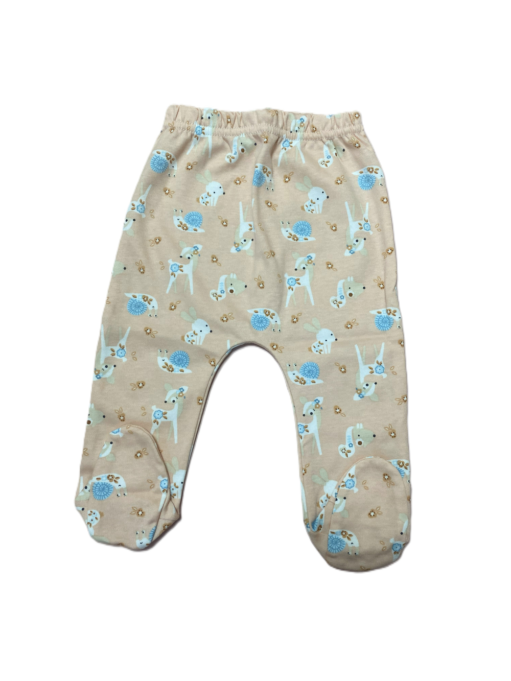 Ползунки на резинке из интерлока (100% хлопок) на рост 68 см