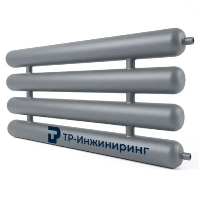 Регистр отопления РСЭ-4x57x3,0-5000 четырёхрядный секционный с эллиптическими заглушками