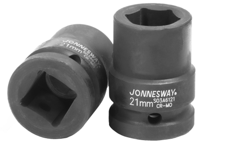 S03A6121 Головка торцевая ударная 3/4"DR, 21 мм