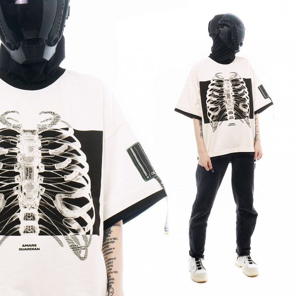 Футболка «Rays» Layered Kimono Milk - фото 4