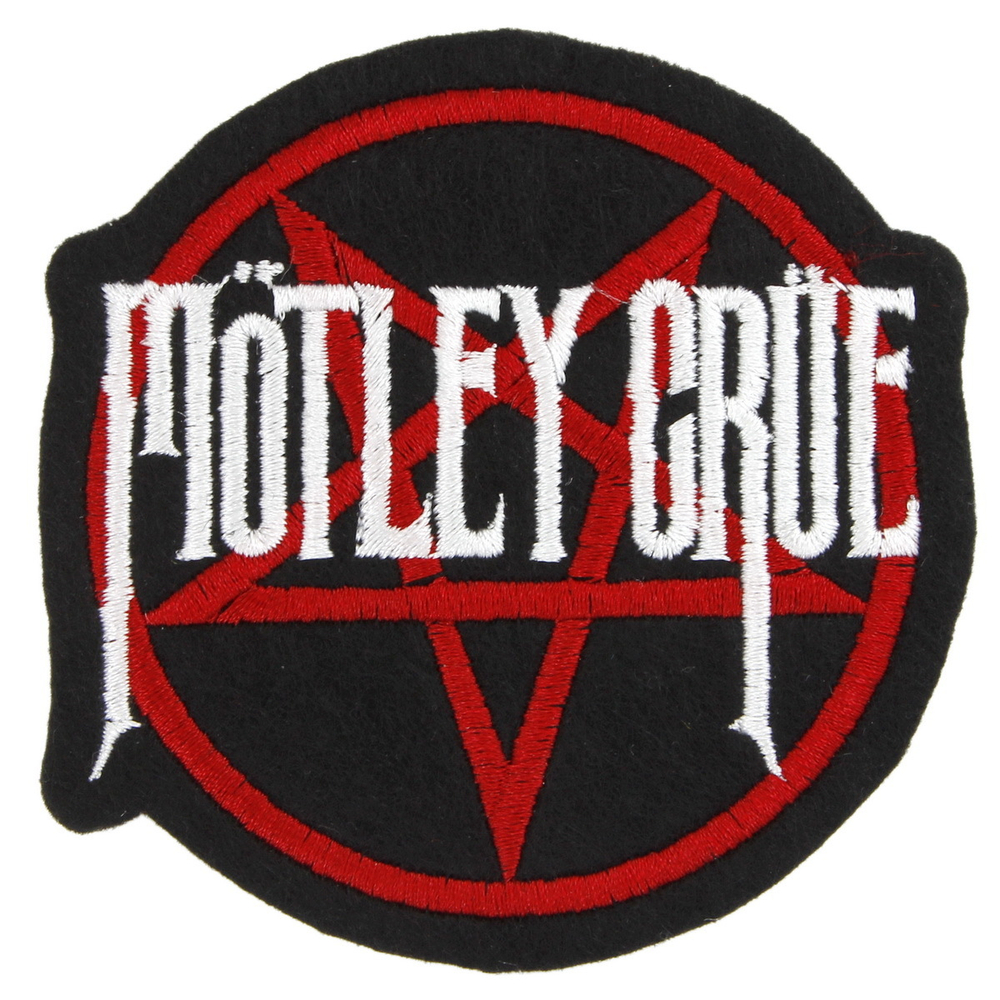 Нашивка с вышивкой группы Motley Crue