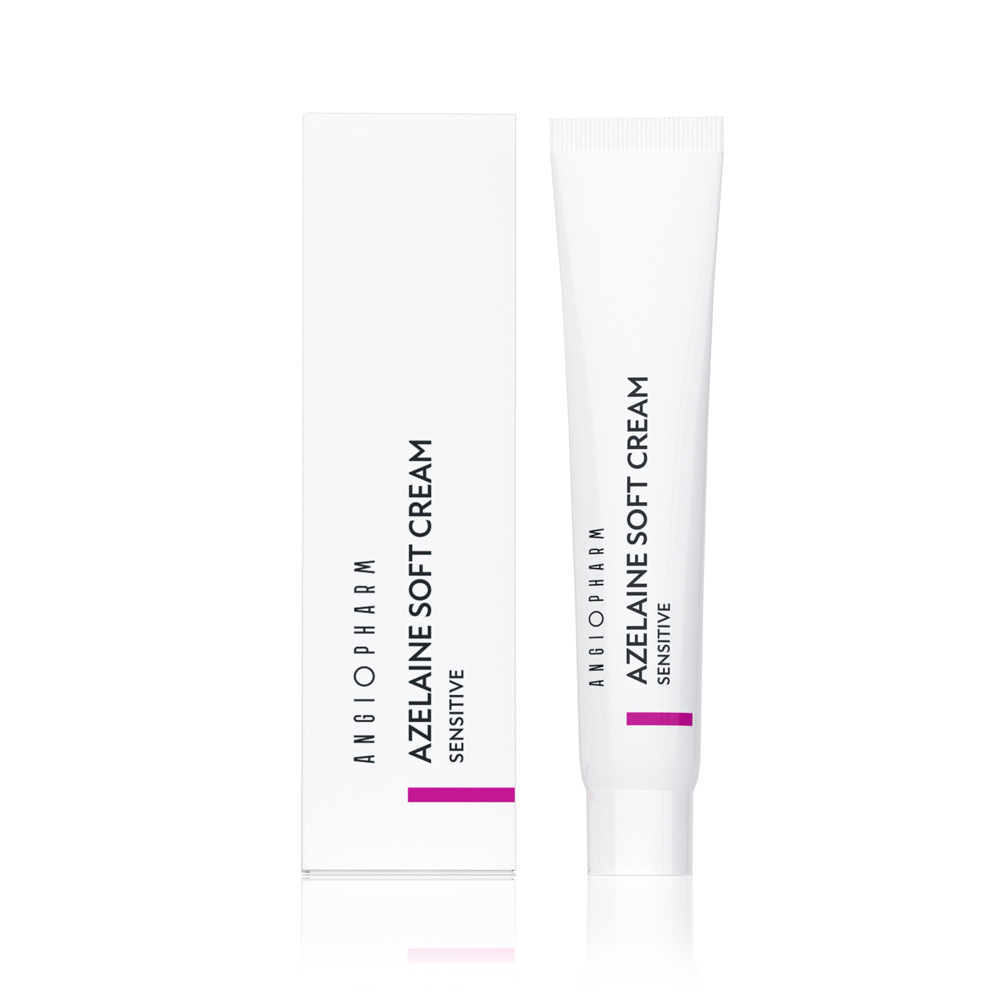 Азелаиновый крем для чувствительной кожи Soft cream, Angiopharm