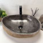 Раковина из речного камня RS-63444 (54*43*15) 0123