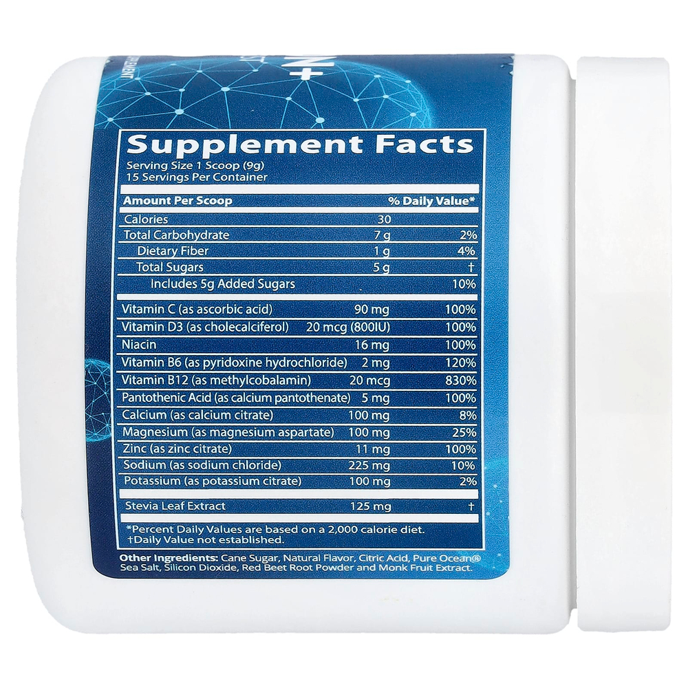 MRM Nutrition, Hydration+, электролитный баланс, со вкусом апельсина и манго, 135 г (4,76 унции)