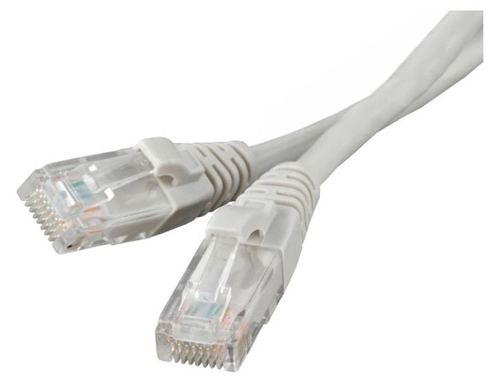 Патч-корд UTP Cat 5E, RJ45,1 m (серый)