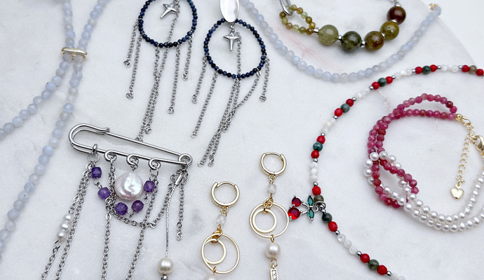 7 идей для украшений - Мелкие камни