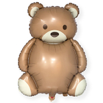 Шар Фольгированный Мишка милый (Коричневый)