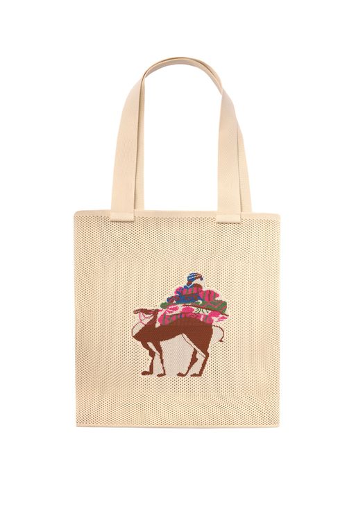 Шоппер QAZAQ SOUL вязаный Верблюд