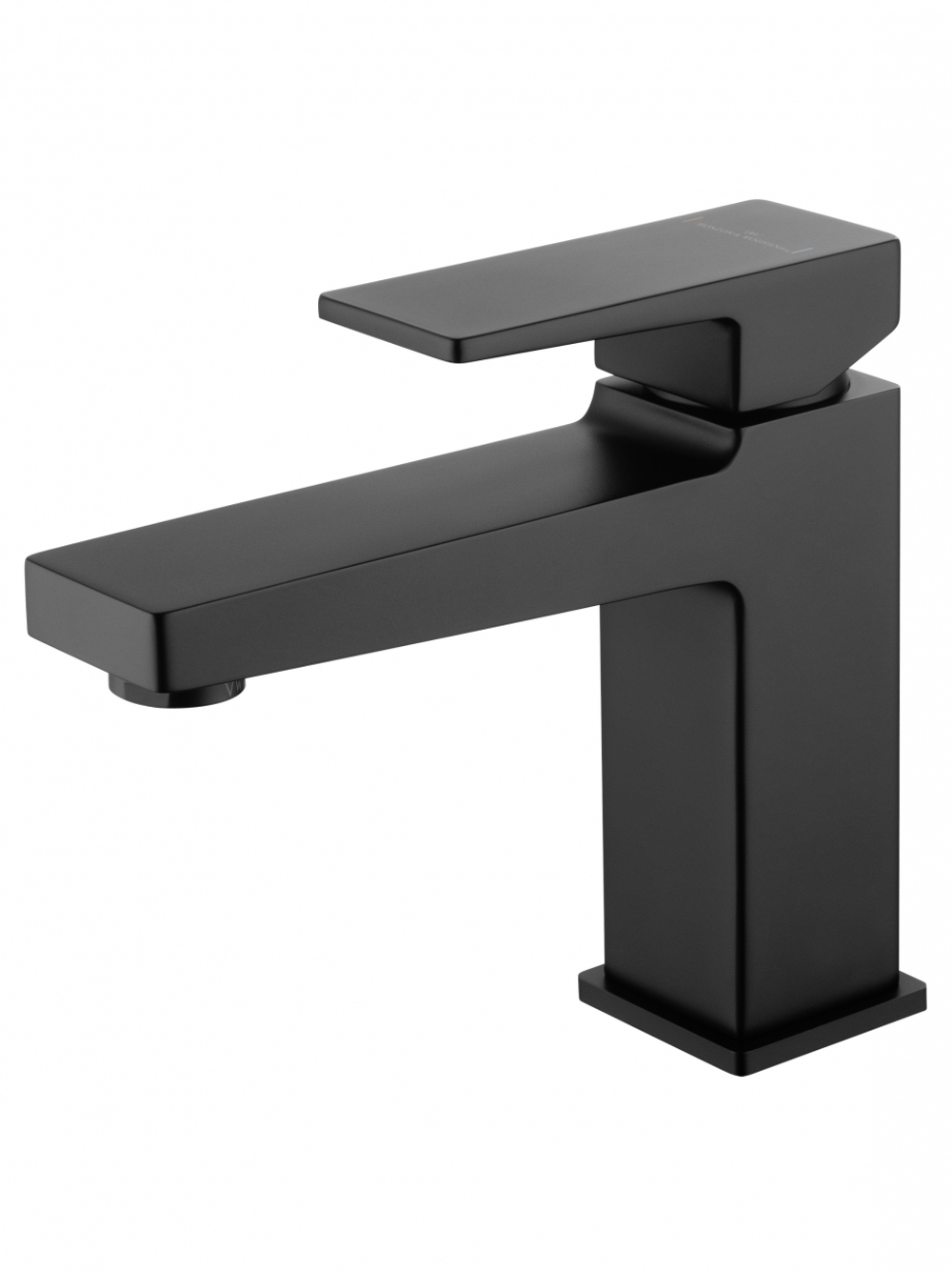 Смеситель для раковины WONZON & WOGHAND CUBE 2.0, Черный матовый (WW-88018068-MB)