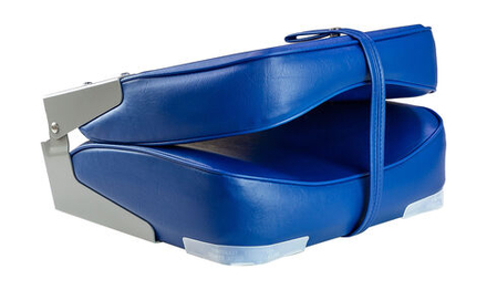 Кресло мягкое складное Economy, обивка винил, цвет синий, Marine Rocket