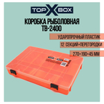 Коробка для приманок TB - 200, прозрачная