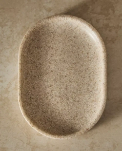 ZARA HOME МЫЛЬНИЦА ИЗ СМОЛЫ , БЕЖЕВЫЙ