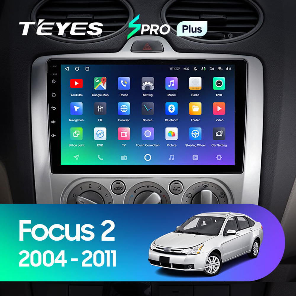 Teyes SPRO Plus 9" для Ford Focus 2004-2011