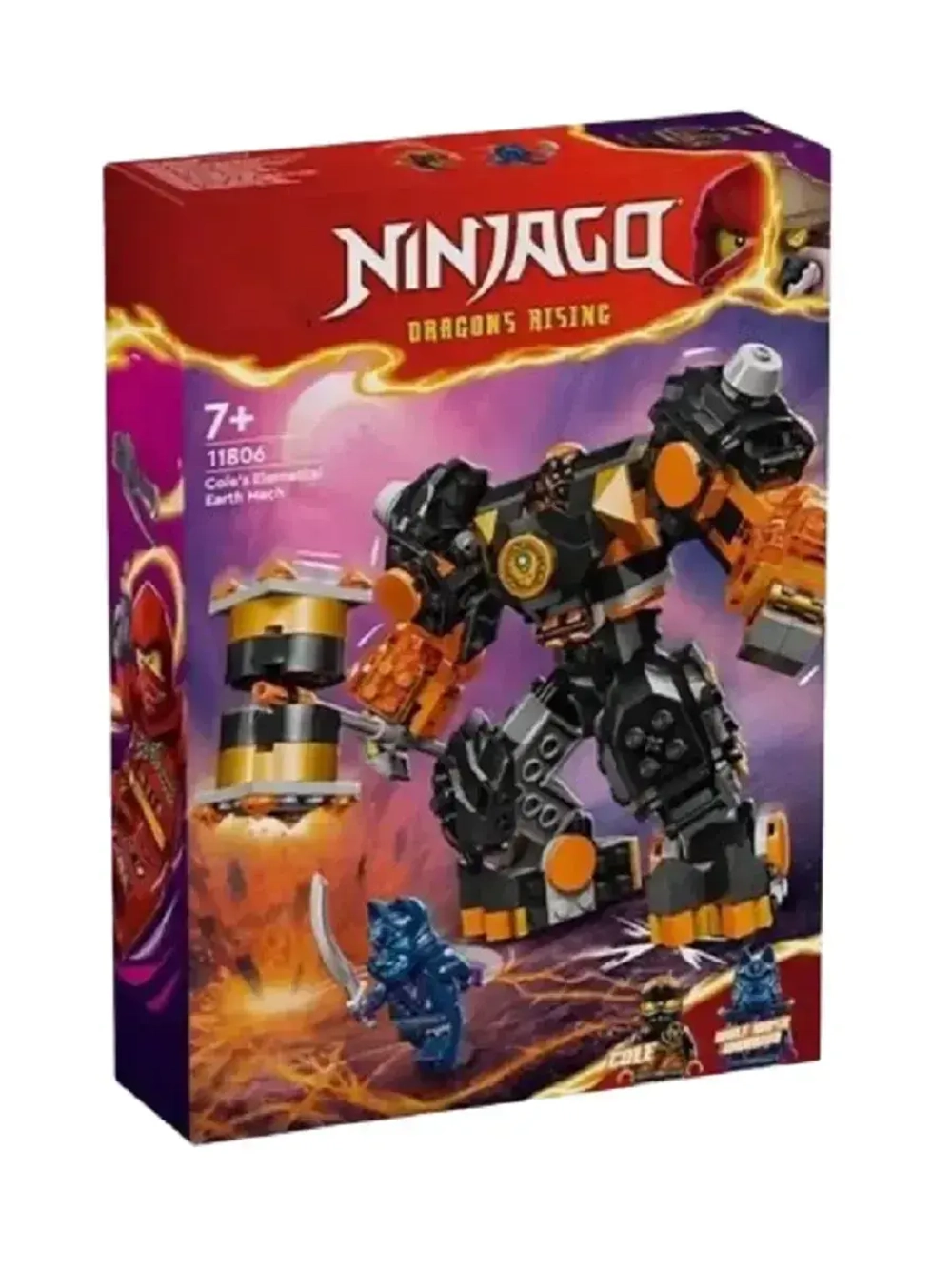 Конструктор Ниндзяго робот Коула 235 деталей