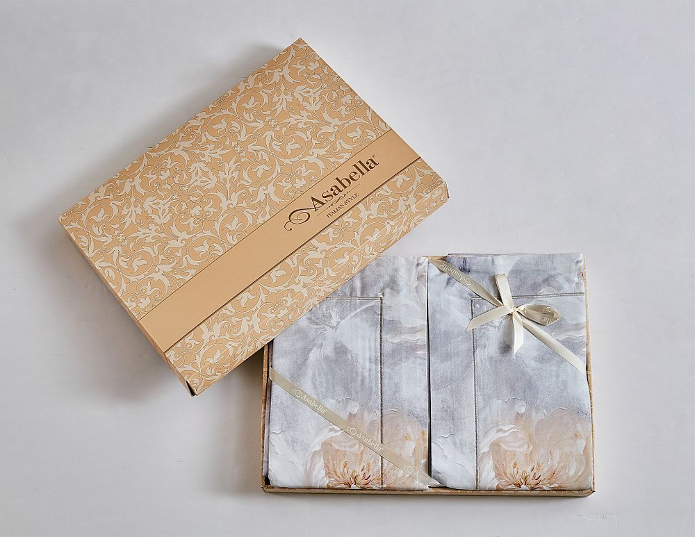 Постельное белье 2 спальное евро Asabella 2304-6