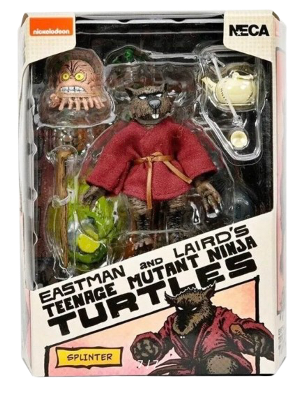 Neca Teenage Mutant Ninja Turtles Mirage Comics Splinter Ultimate 5 990 Geek Trip