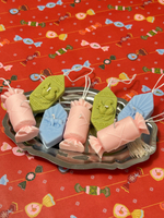 Набор из трех свечей-конфет "Сладкий подарок"