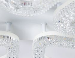 Ambrella Потолочный светодиодный светильник с RGB подсветкой и пультом Original FA3925