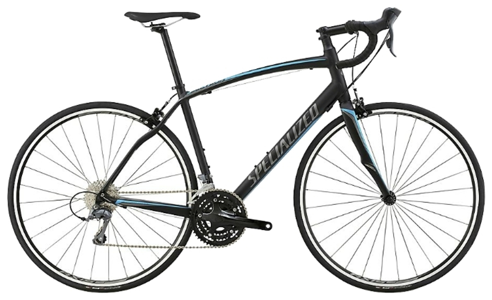 Велосипед SPECIALIZED SECTEUR BLK/CYAN/CHAR 52   '15