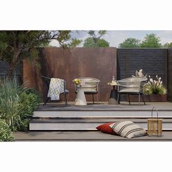 Столик кофейный Marius, Ø50 см, бежевый