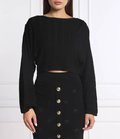 свитер wine Pinko - черный(1G17UJ A02I)