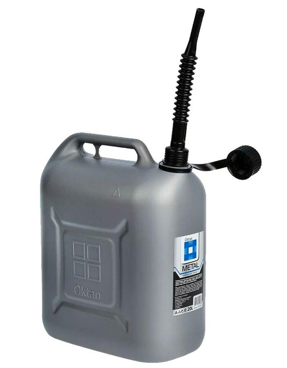 КАНИСТРА OKTAN Oktan Metal , серая, 5 л (10265013)