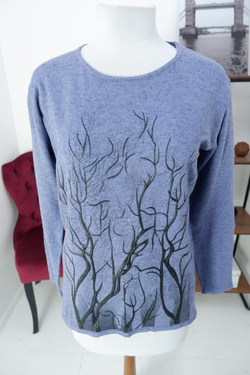 Джемпер с кашемиром вязаный 50 размер