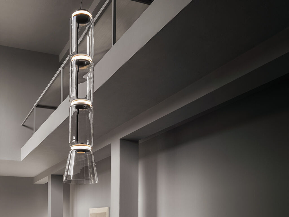 Светильник Flos Noctambule Suspension 1 Low Cylinder Cone