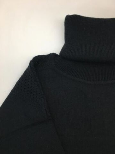 Платье шерстяное Т045-07 черный