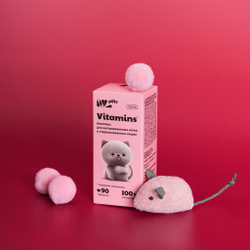 NL Pets Комплекс для кастрированных котов и стерилизованных кошек 90шт