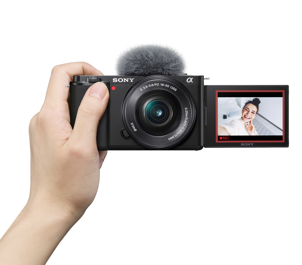 Беззеркальный фотоаппарат Sony ZV-E10 Kit 16-50mm, черный (уцененный)