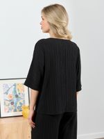 Блузка Сиеста-6 Виотекс ЧЁРНЫЙ