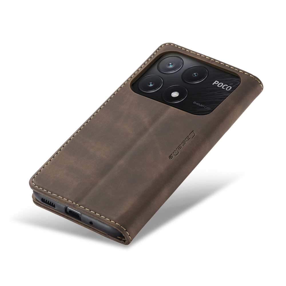 Чехол-книжка CaseMe Matte Poco X6 Pro