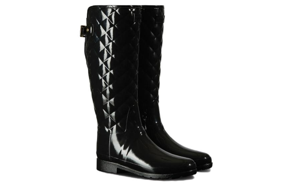HUNTER Waterproof Rain Boots Women"s Black