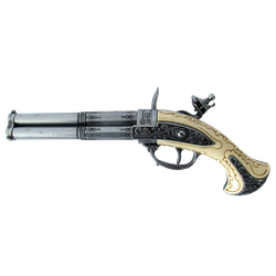 Denix Пистоль 3-х ствольный, системы Флинтлок, Франция 18 в.
