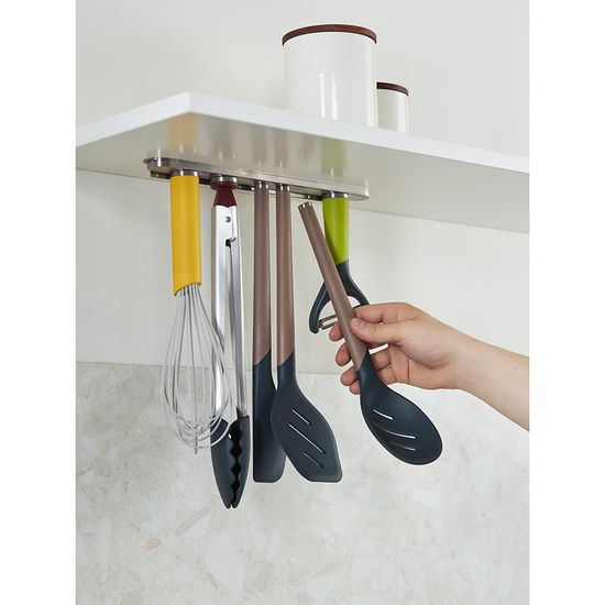 Лопатка с прорезями smartchef, 32 см, капучино-графит