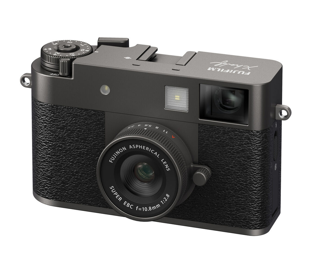 Компактный фотоаппарат Fujifilm X Half, угольно-серебристый