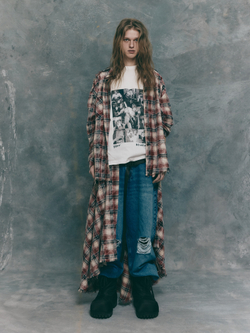 Рубашка Grunge, красная