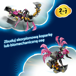 LEGO DREAMZzz - Кошмарный скорпионовый экскаватор 71513