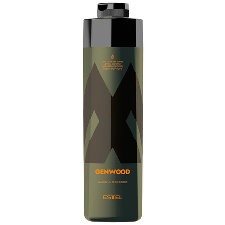ESTEL Шампунь для волос ESTEL ALPHA GENWOOD PRO, 1000 мл
