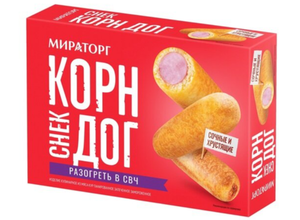 СНЕК КОРН ДОГ МИРАТОРГ 250ГР