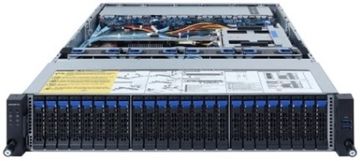 6NR262ZA2MR-00 Серверная платформа Gigabyte R262-ZA2 2U (1 x Socket SP3 EPYC 7003 up 240W (Conditional support 280W), 16 x DDR4 DIMM 3200MHz, 8 x 3.5" SATA/SAS HotSwap, 4 x 3.5" SATA/SAS/NVME HotSwap, 2 x 2.5" SATA/SAS Rear, 4 x PCIe Gen4 x16, 3 x PCIe Gen4 x8, 1 x PCIe x8, 1 x OCP 3.0 Gen3 x16 Mezzanine, 1 x OCP 2.0 Gen3 x8 Mezzanine, 1 x M.2 NVMe 2280 M-key, 2 x I350-AM2 1GbE, AST2500, 2x1600W 1+1) P/N: 6NR262ZA2MR-00