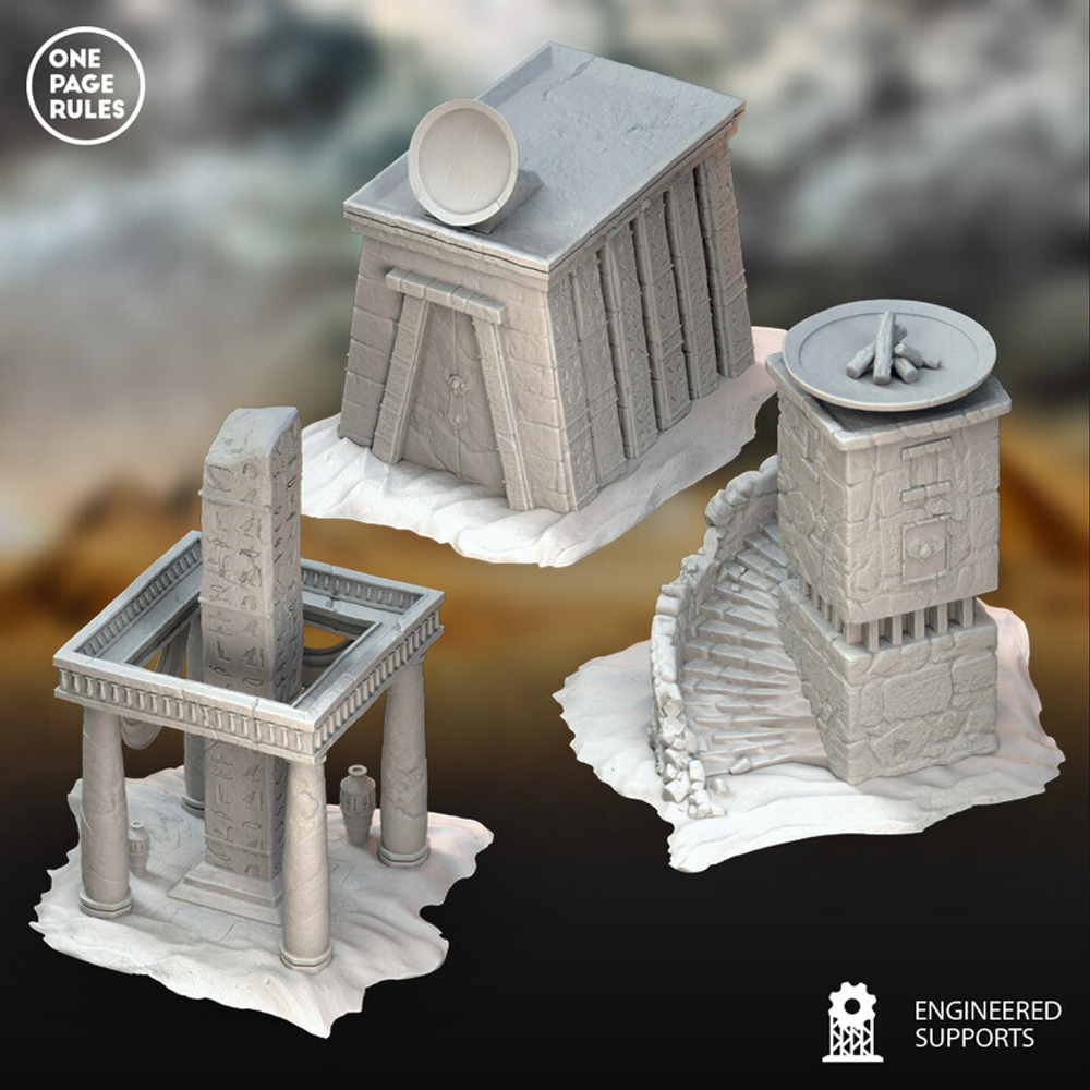 Grand Alliance Death Tomb Kings террейн heavy 1 шт. миниатюра для dnd, днд, pathfinder, фентези, Настольная игра, НРИ, Варгейм, РПГ