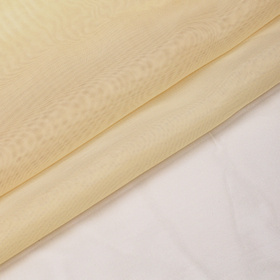 Ткань Вуаль 45 г/м² 100% полиэстер шир.300 см цв.бежевый