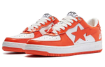A Bathing Ape Bape Sta Patent Leather Orange