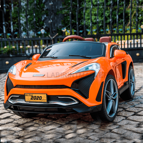 Детский электромобиль "2020Maserati" оранжевый