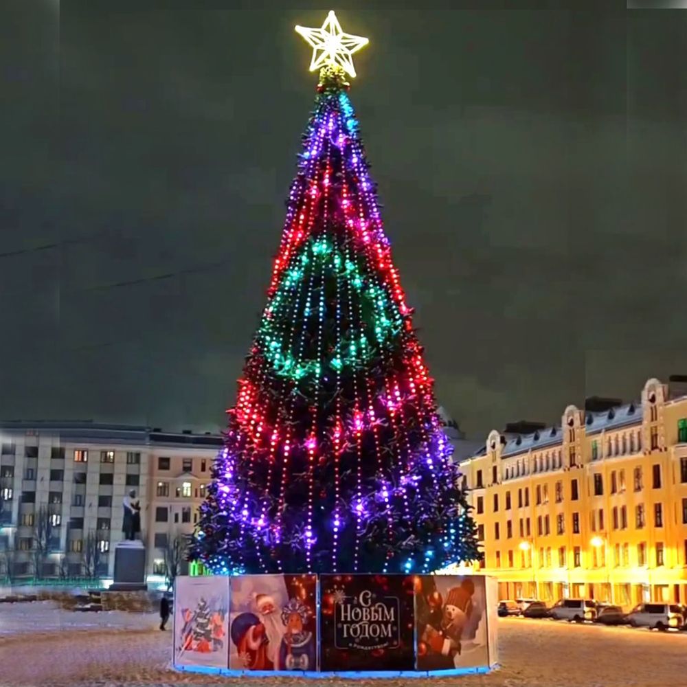 Умная уличная гирлянда 3Д