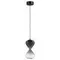 5092/4LA PENDANT ODL25 415 черный/дымчатый градиент/прозрачн./металл/стекло Подвес LED 4W 4000K 388Лм GLESSI