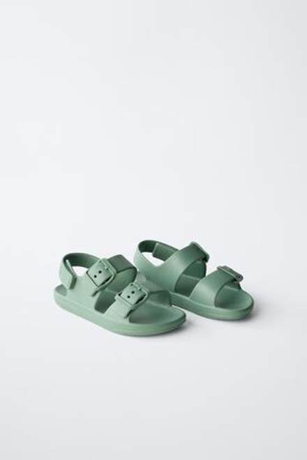 ZARA САНДАЛИИ, ЗЕЛЕНЫЙ ХАКИ