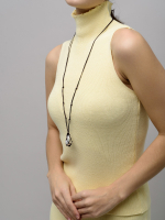 Колье "Cord Pearl" Brown с жемчугом